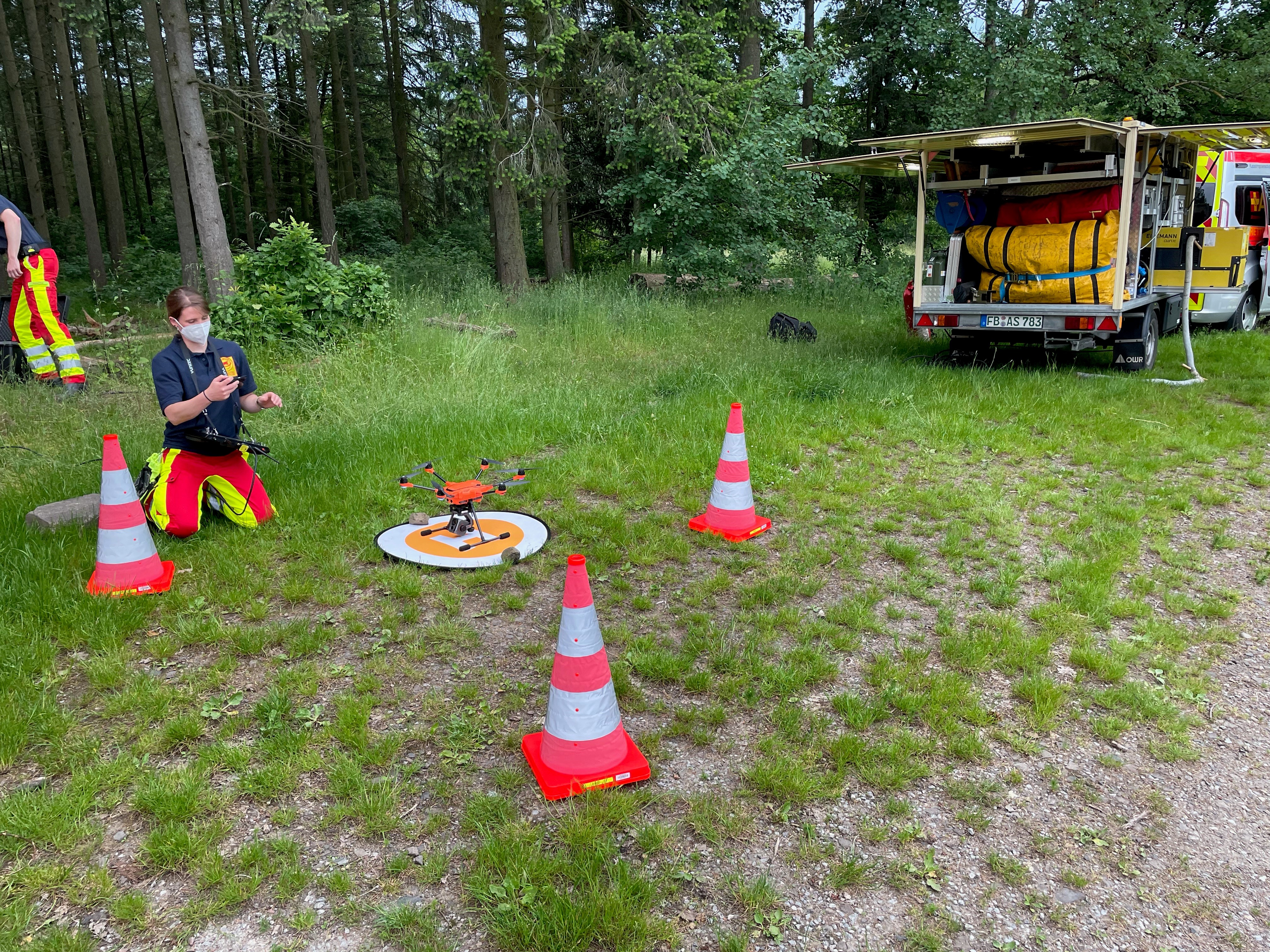 Der ASB-Katastrophenschutz ist immer einsatzbereit