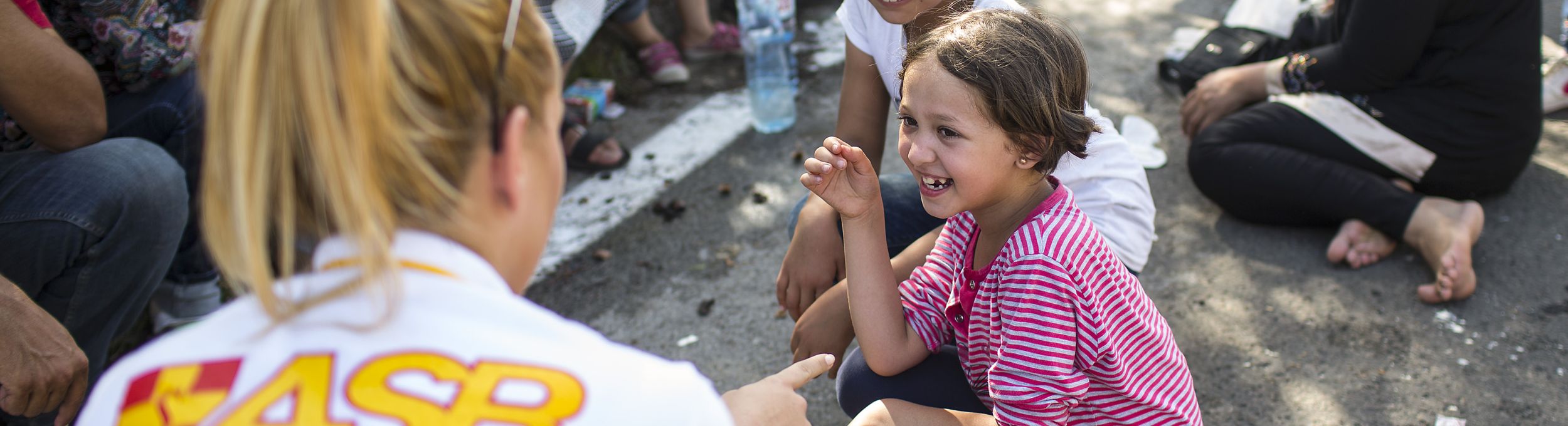 ASB-Hilfe für Flüchtlinge auf der Balkan-Route in Serbien