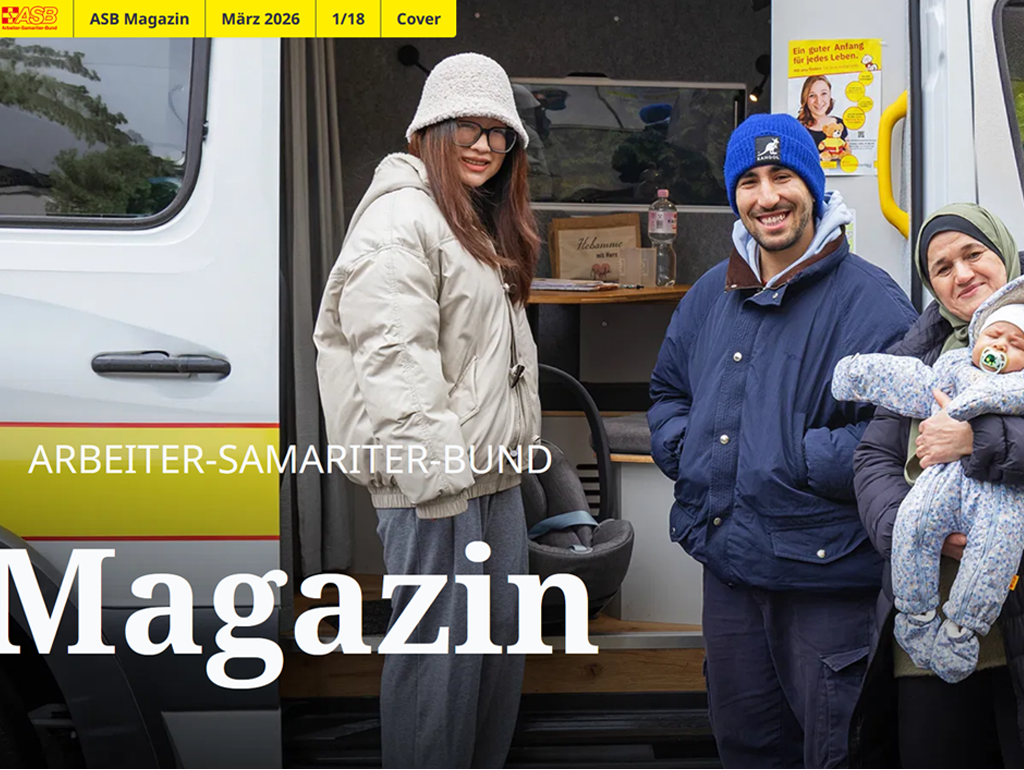 Die neue Ausgabe des ASB Magazins ist da